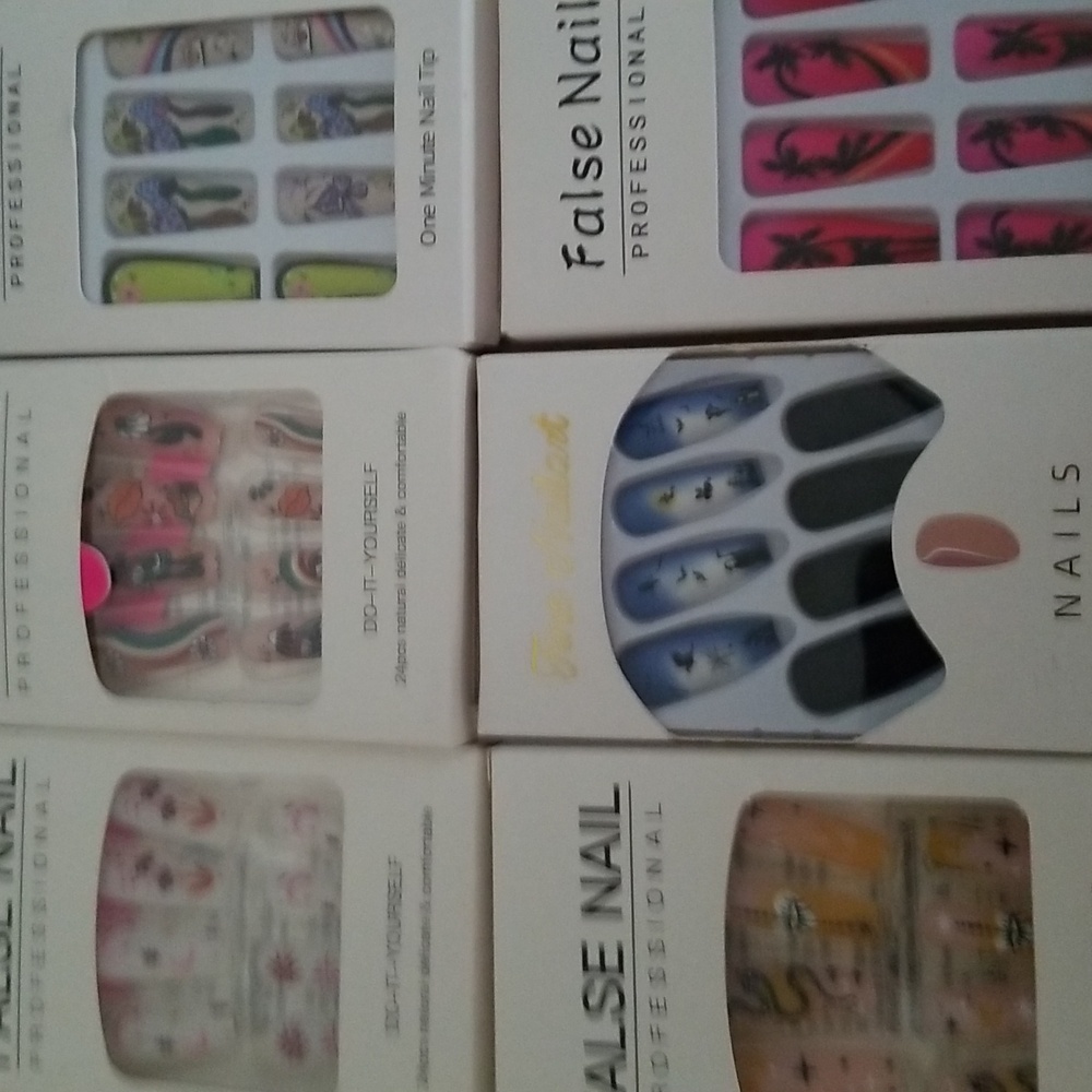 FALSE NAILS 6 PACKS
